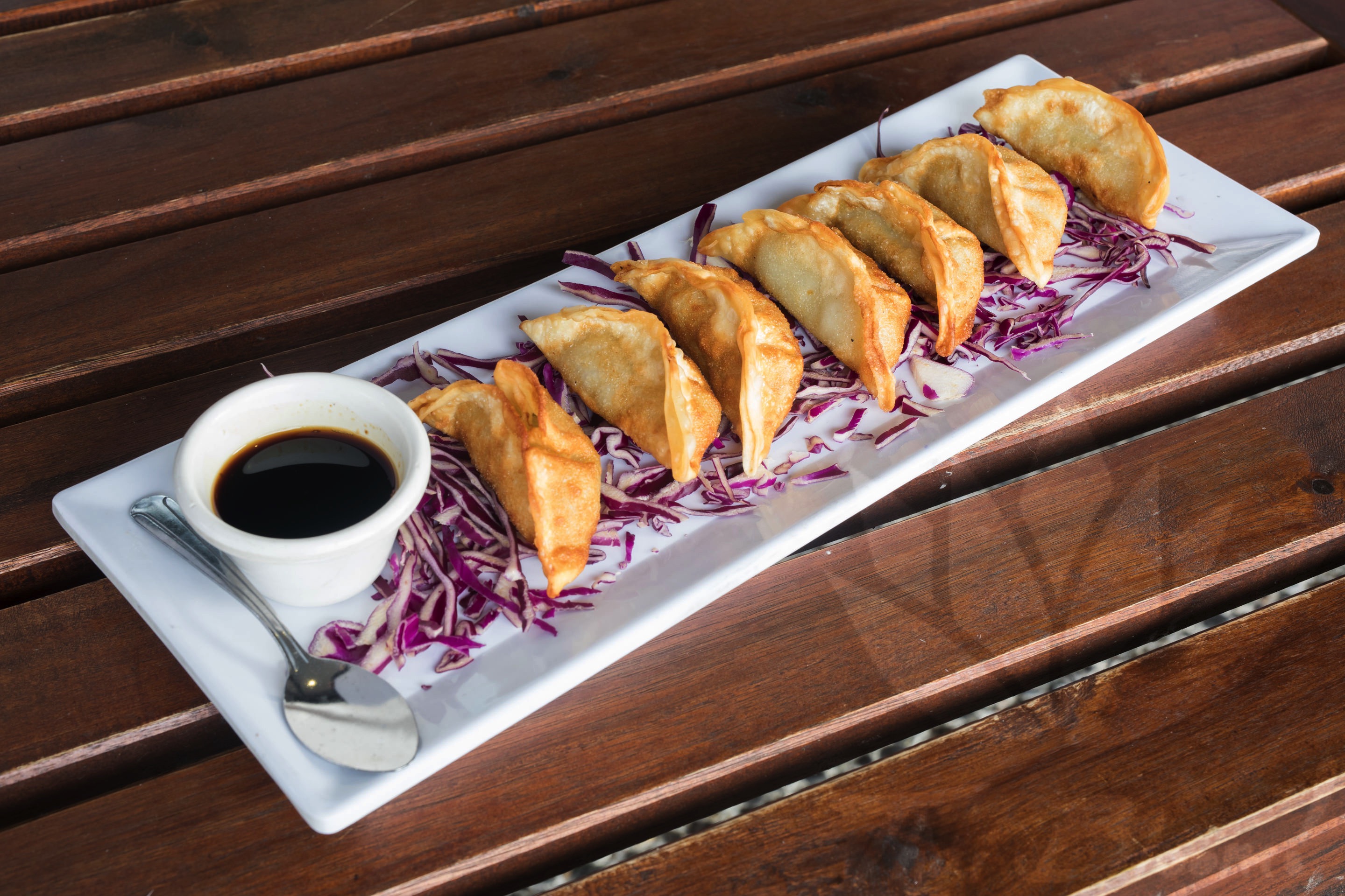 Chicken Pot Stickers Thai Bloom!